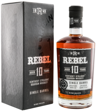 Rebel Yell Rebel 10 Years Old Single Barrel Kentucky Straight Bourbon Whiskey 0,75 ltr 50%