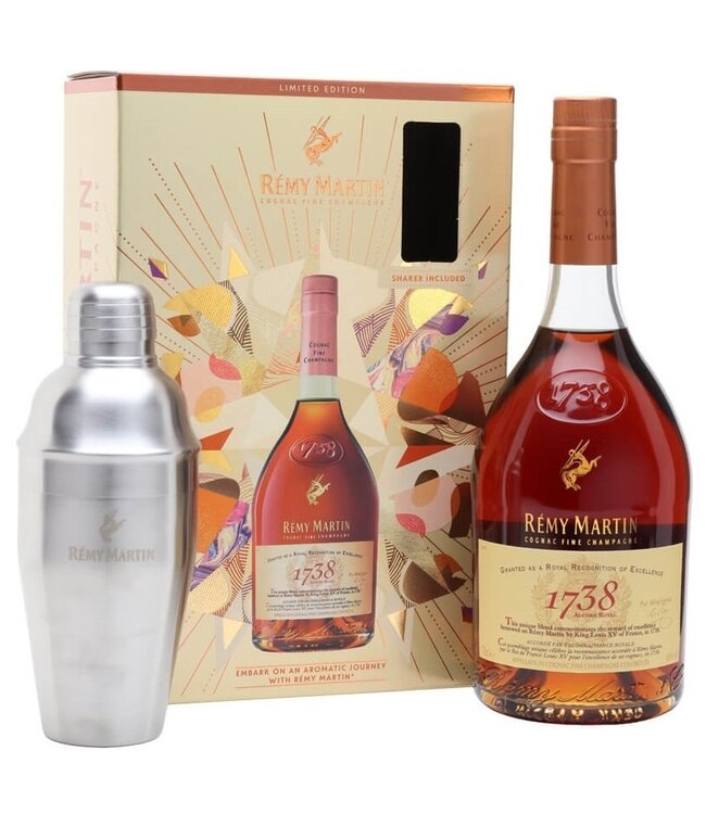 Remy Martin 1738 Accord Royal Giftpack 0,70 ltr 40%