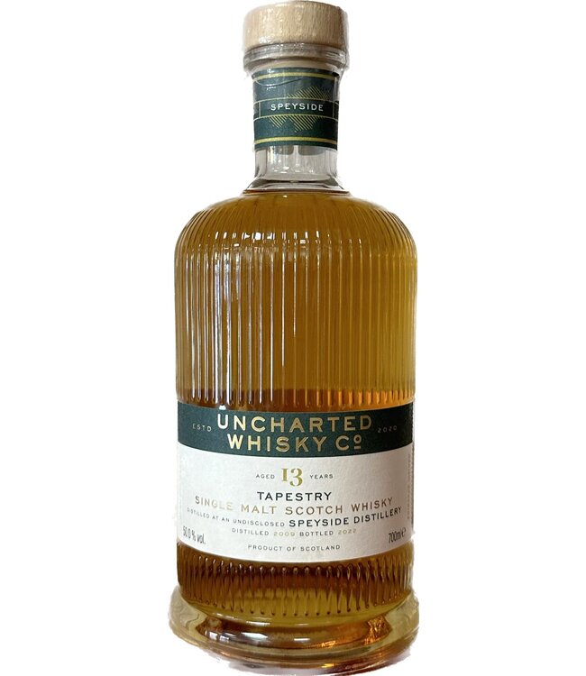 Undisclosed Speyside 13 Years Old 2009 Uncharted Whisky Company 0,70 ltr 50%