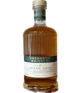 Miltonduff Miltonduff 16 Years Old 2006 Uncharted Whisky Company 0,70 ltr 50%