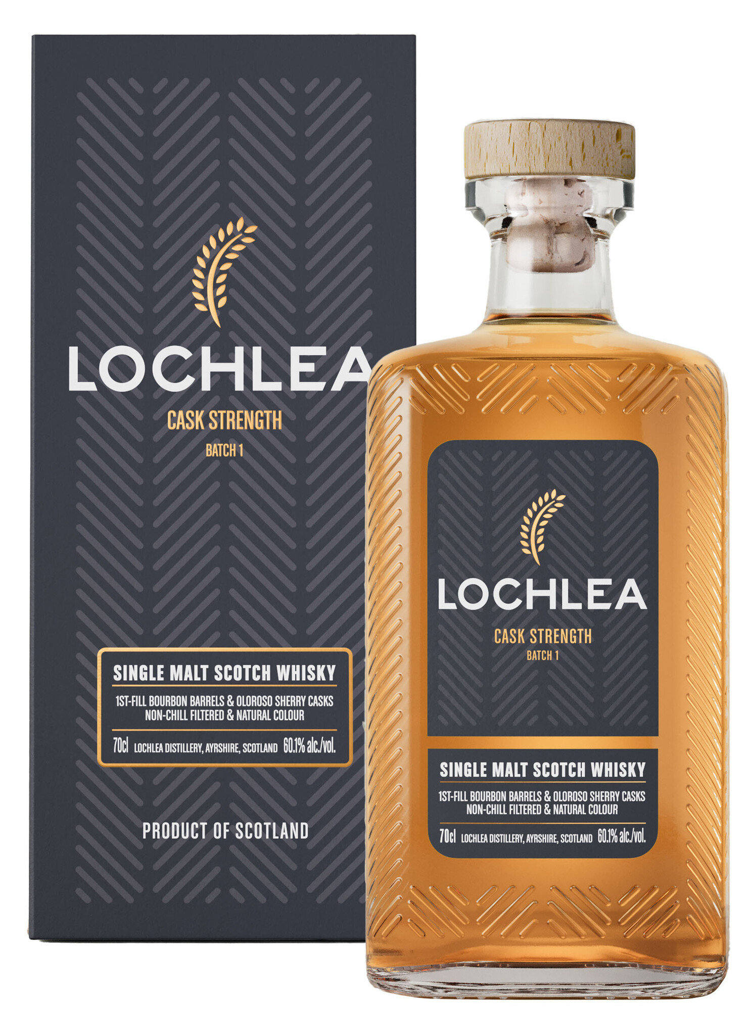 Lochlea Cask Strength Batch 1 0.70 ltr 60.1%