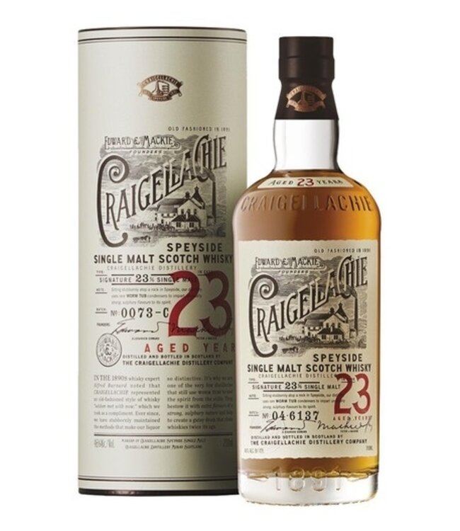 Craigellachie 23 Years Old 0,70 ltr 46%