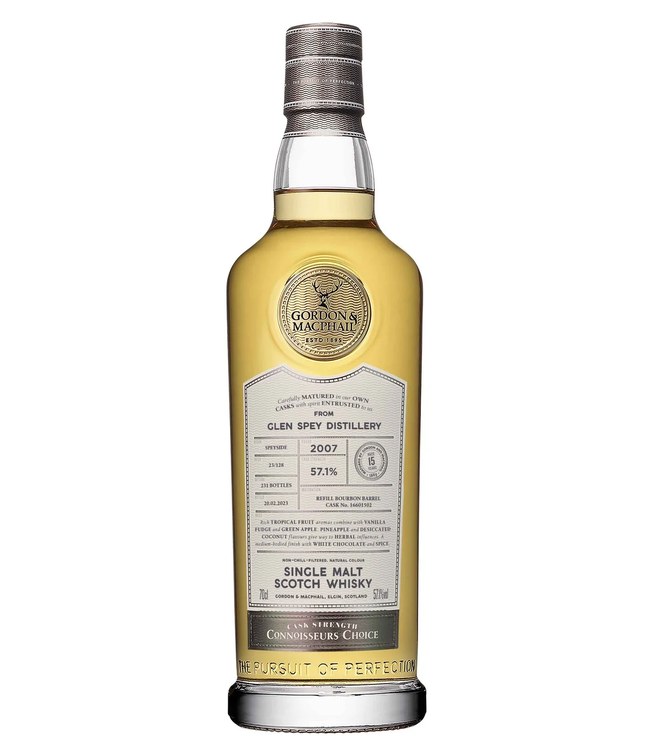Glen Spey 15 Years Old 2007 Gordon & MacPhail 0,70 ltr 57,1%