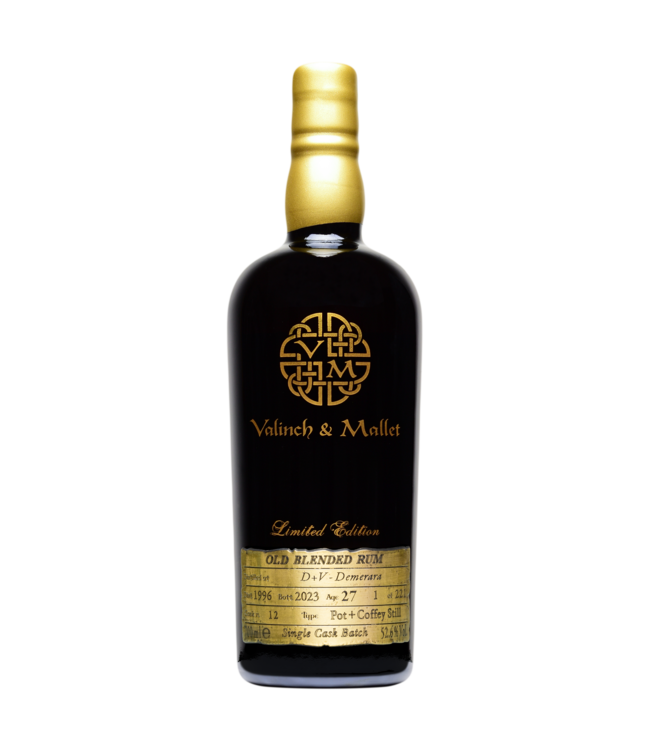 Old Blended Rum 27 Years Old Valinch & Mallet  0,70 ltr 52,6%