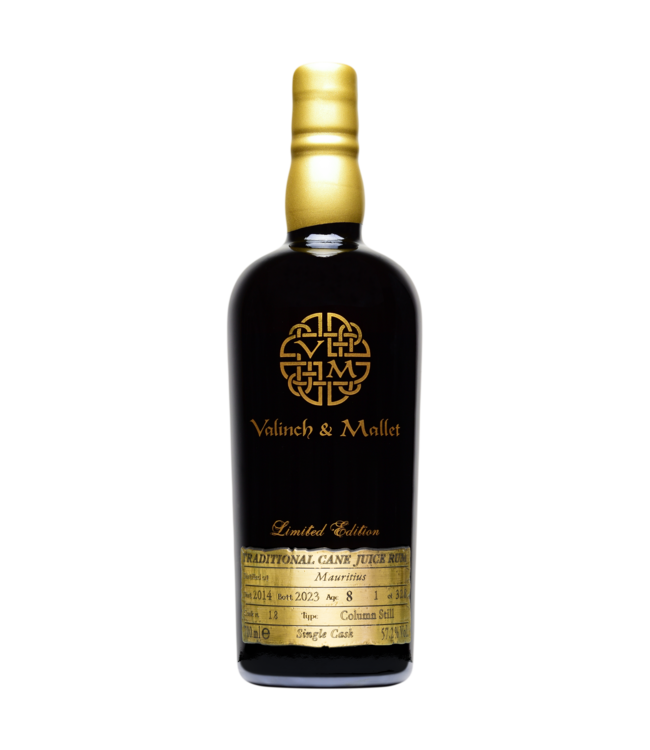 Mauritius 8 Years Old 2014 Valinch & Mallet  0,70 ltr 57,2%