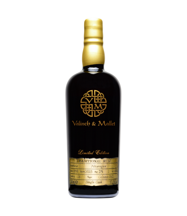 Nicaragua 25 Years Old 1998 Valinch & Mallet  0,70 ltr 57,1%