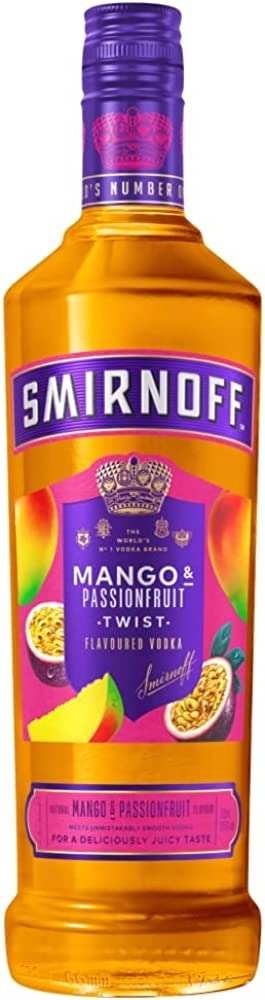 Smirnoff Mango Passionfruit Twist 070 Ltr 25 Whiskysitenl World Of Fine Spirits 