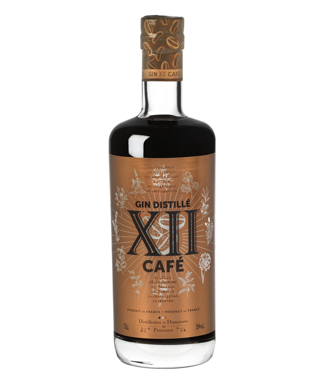 Xii Gin Distile En Provence Cafe 0,70 ltr 38%