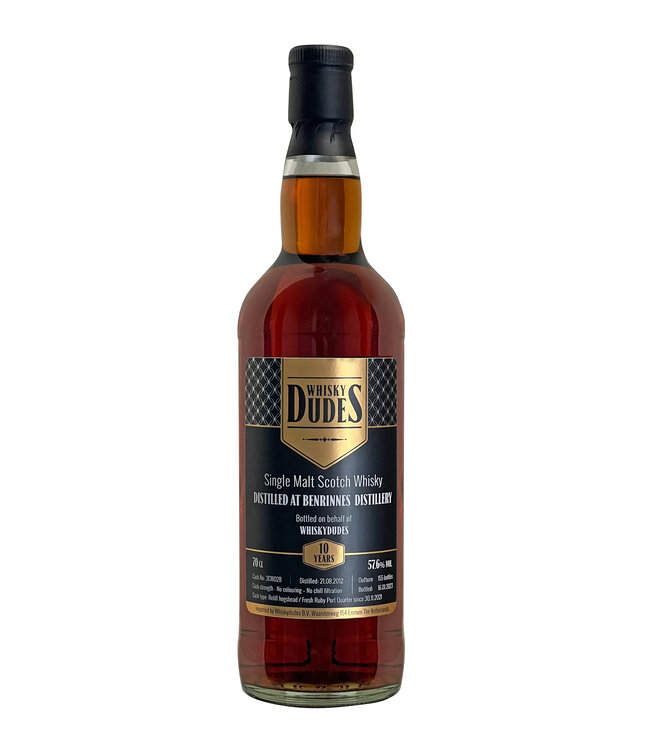 Benrinnes 10 Years Old 2012 Whiskydudes 0,70 ltr 57,6%