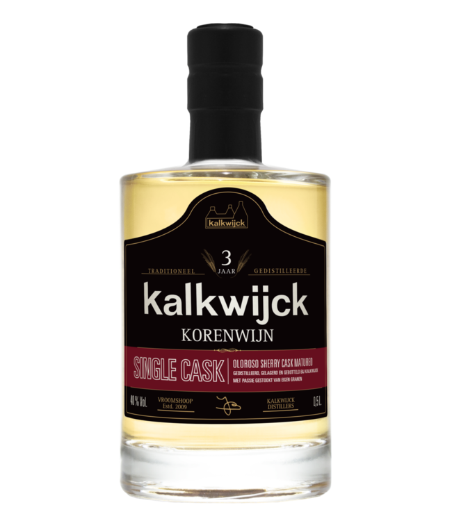 Kalkwijck Korenwijn 3 Jaar Single Cask Oloroso 0,50 ltr 40%