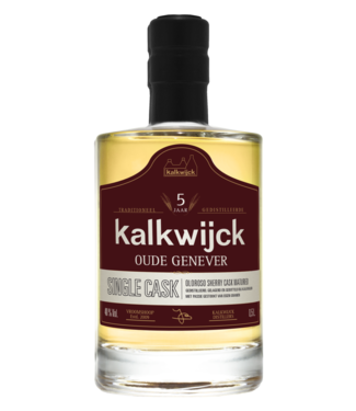 Kalkwijck Kalkwijck Oude Genever 5 Jaar Single Cask Oloroso 0,50 ltr 40%