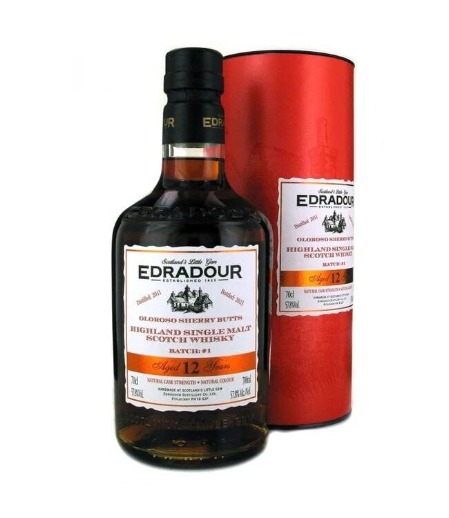 Edradour 12 Years Old 2011 Cask Strength 0,70 ltr 57,8%