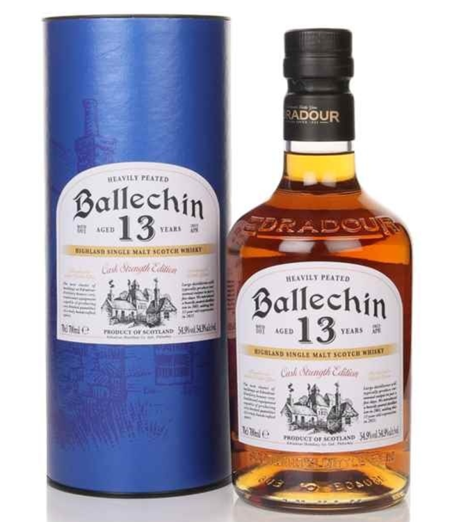 Ballechin 13 Years Old Cask Strength 0,70 ltr 54,9%