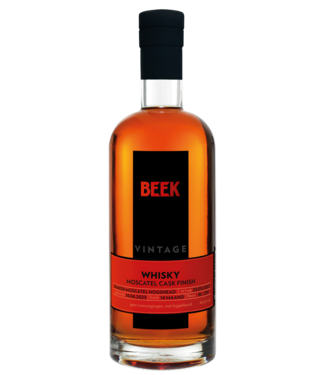 Beek Brook Whiskey Moscatel Cask Finish 0.70 ltr 44.6%