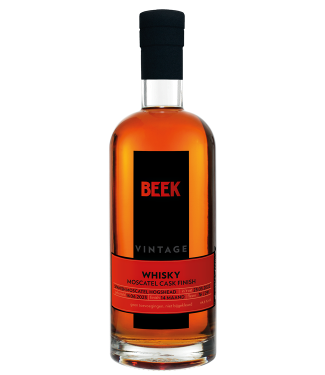 Beek Whisky Moscatel Cask Finish 0,70 ltr 44,6%