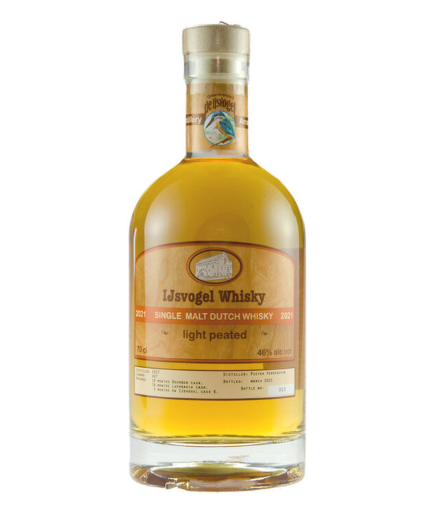 IJsvogel Single Malt Light Peated 0,70 ltr 46%