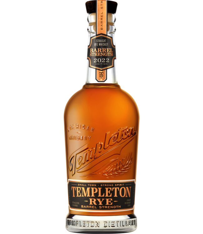 Templeton Barrel Strength 2022 Release 0,70 ltr 57,3%
