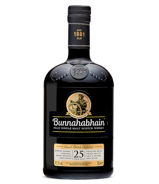 Bunnahabhain XXV 25 Years Old 0,70 46,3%