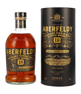 Aberfeldy Aberfeldy 18 Years Old Napa Valley Wine Cask 0,70 ltr 43%