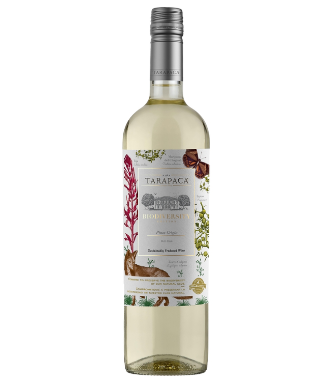 Tarapacá Varietal Pinot Grigio Biodiversity 0,75 ltr 12,5%