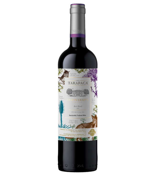 Tarapacá Varietal Red Blend Biodiversity 0,75 ltr 12,5%