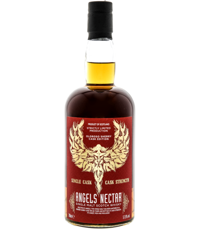 Angels Nectar Oloroso Sherry Cask Edition Cask Strength 0,70 ltr 57,9%