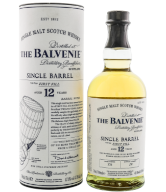Balvenie Balvenie Single Barrel 12 Years Old First Fill 0,70 ltr 47,8%