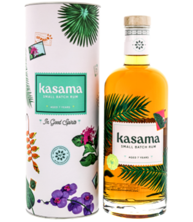 Kasama 7 Years Old Small Batch rum 0,70 ltr 40%