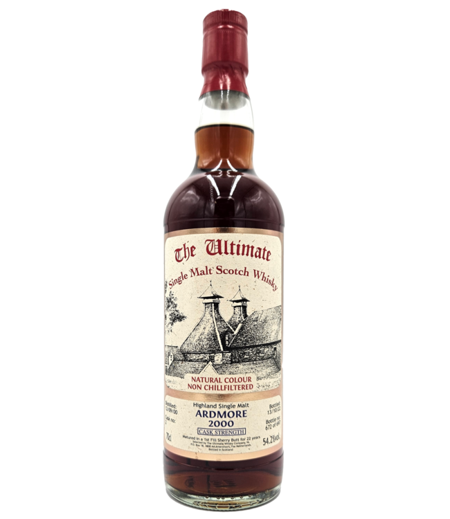 Ardmore 22 Years Old 2000 The Ultimate Selection Cask 2 0,70 ltr 54,2%