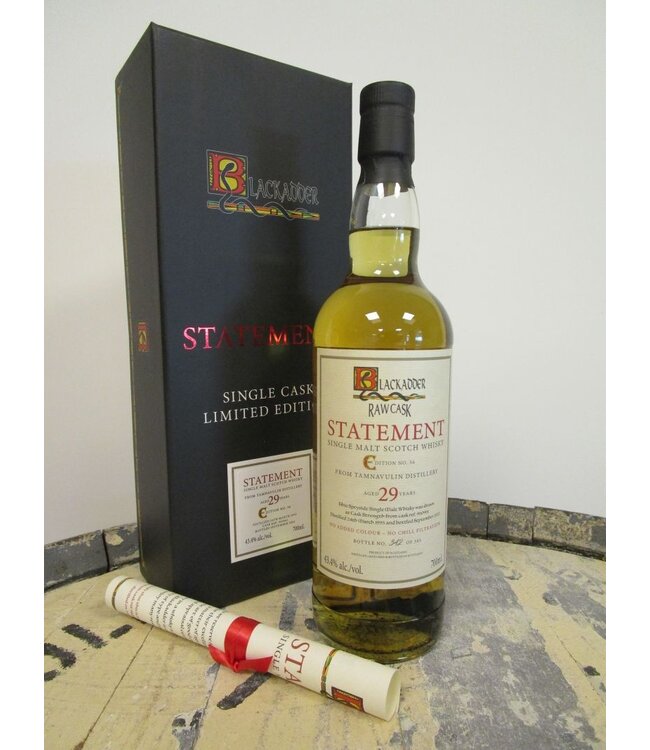 Blackadder Raw Cask Tamnavulin 29 Years Old 1993 0,70 ltr 43,4%