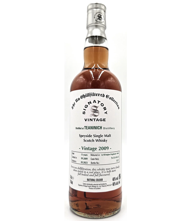 Teaninich 2009 Signatory Unchill Filtered 0,70 ltr 46%