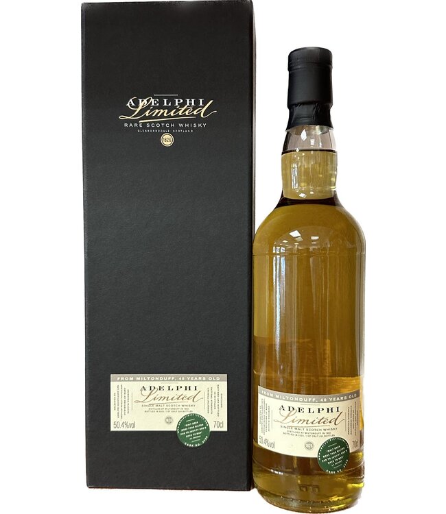 Adelphi Miltonduff 40 Years Old 1982 Cask 3726 0,70 ltr 50,4%