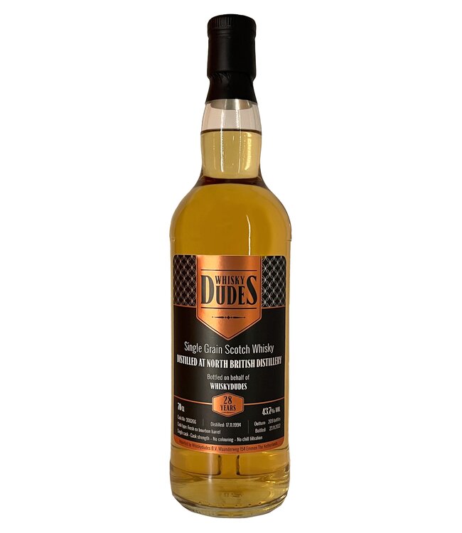 North British 28 Years Old 1994 Whiskydudes 0,70 ltr 43,7%