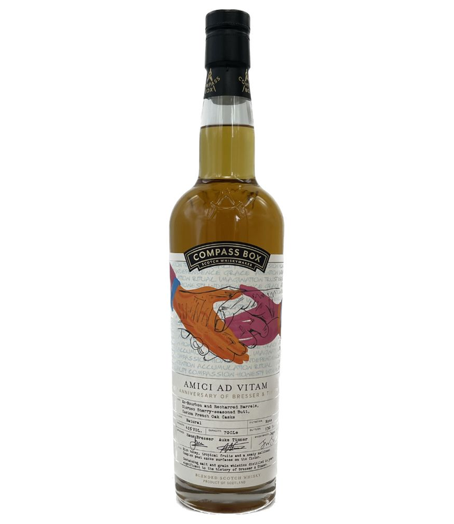 Compass Box Amici Ad Vitam Bottled For Bresser & Timmer 0,70 ltr 48%