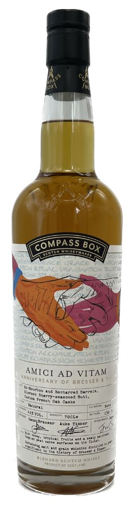 Compass Box Amici Ad Vitam Bottled For Bresser & Timmer 0,70 ltr 48%
