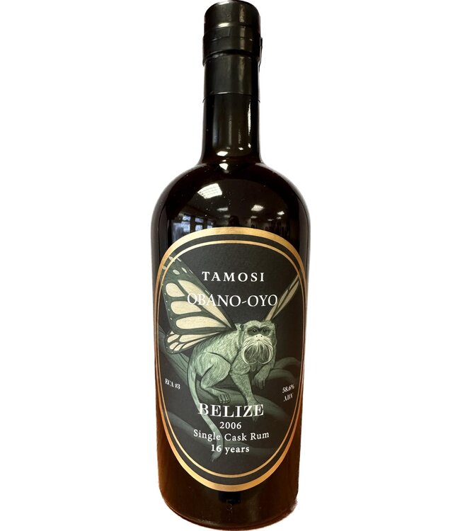 Tamosi Obano-Oyo Belize 16 Years Old 2006 0,70 ltr 58,6%