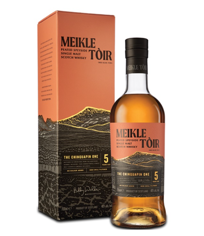 Meikle Toir 5 Years Old The Chinquapin Peated 0.70 ltr 48%