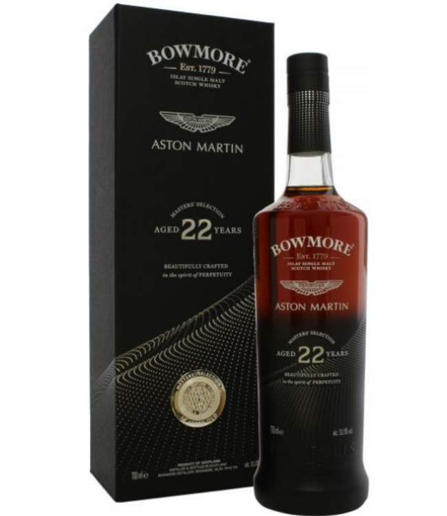 Bowmore Aston Martin 22 Years Old Masters Selection 3 0,70 ltr 51%