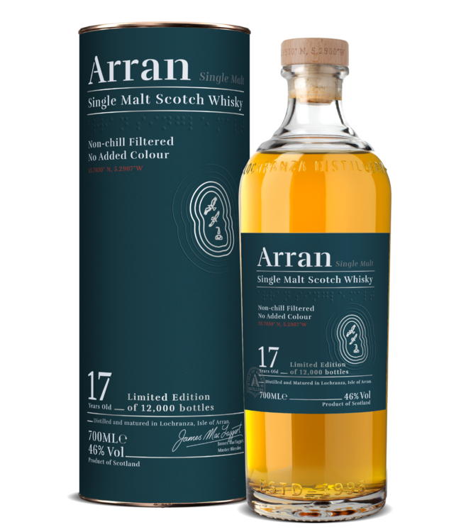 Arran 17 Years Old Limited Edition 0,70 ltr 46%