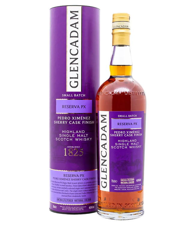 Glencadam Reserva PX 0,70 ltr 46%