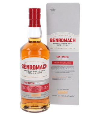 Benromach Benromach Peat Smoke Sherry Cask 2014 0,70 ltr 46%