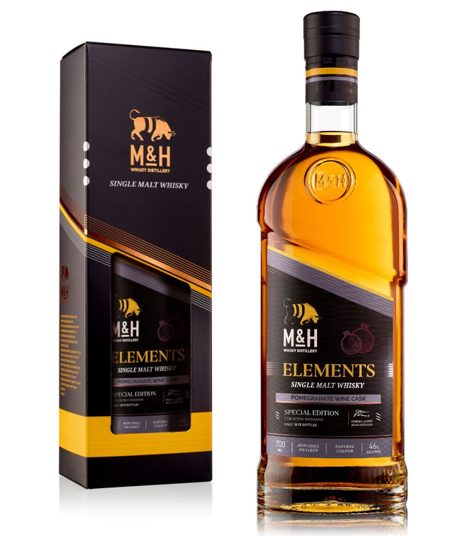 Milk & Honey Elements Pomegranate Wine Cask 0,70 ltr 46%
