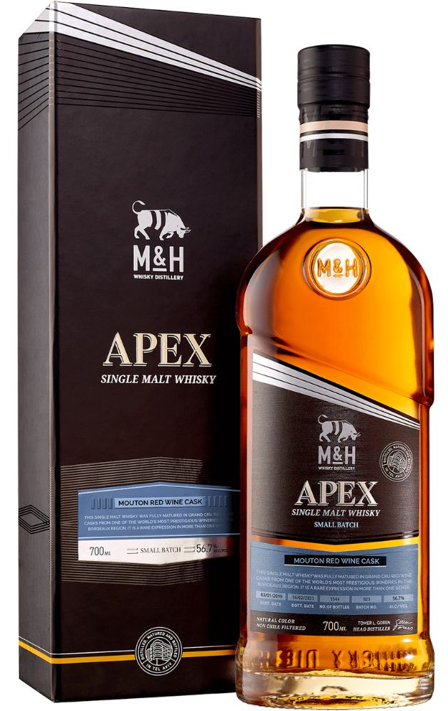 Milk & Honey APEX Mouton Red Wine Cask 0.70 ltr 56.7%