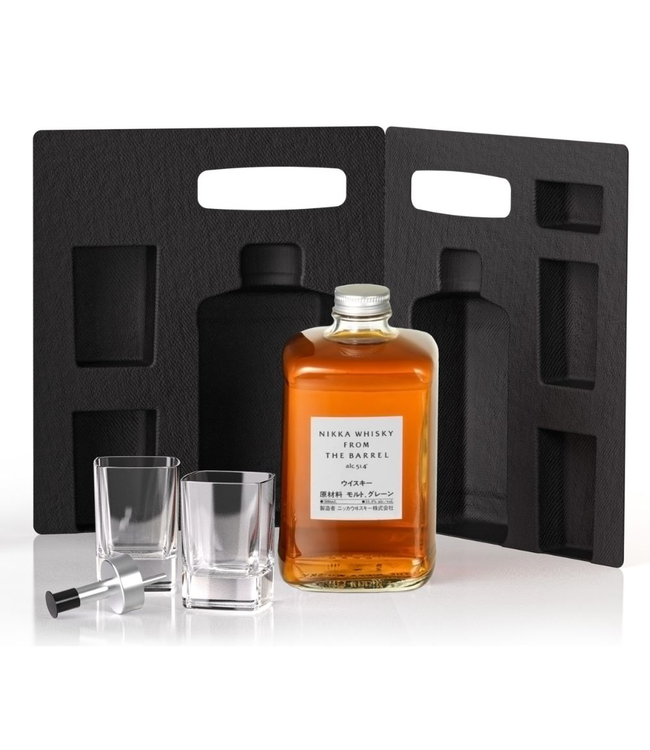 Nikka From The Barrel Silhouette Met 2 Glazen 0,50 ltr 51,4%