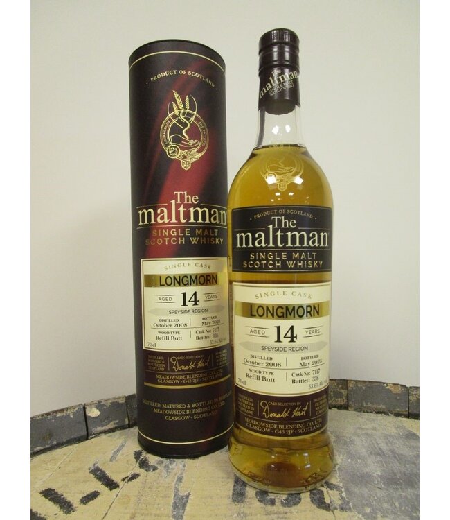Longmorn 14 Years Old 2008 The Maltman 0.70 ltr 53.6%