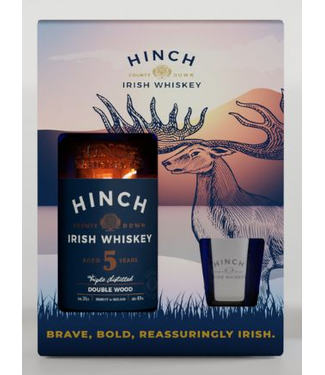 Hinch Hinch 5 Years Old Double Wood In Cadeaudoos 0,70 ltr 43%