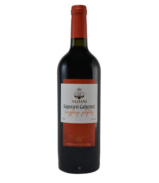 Vaziani Vaziani Saperavi-Cabernet 0.75 ltr 12.5%