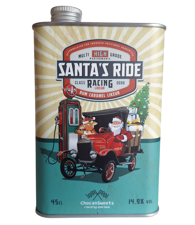 Jerrycan Santa's Ride Rum Caramel Likeur 0,45 ltr 14,9%