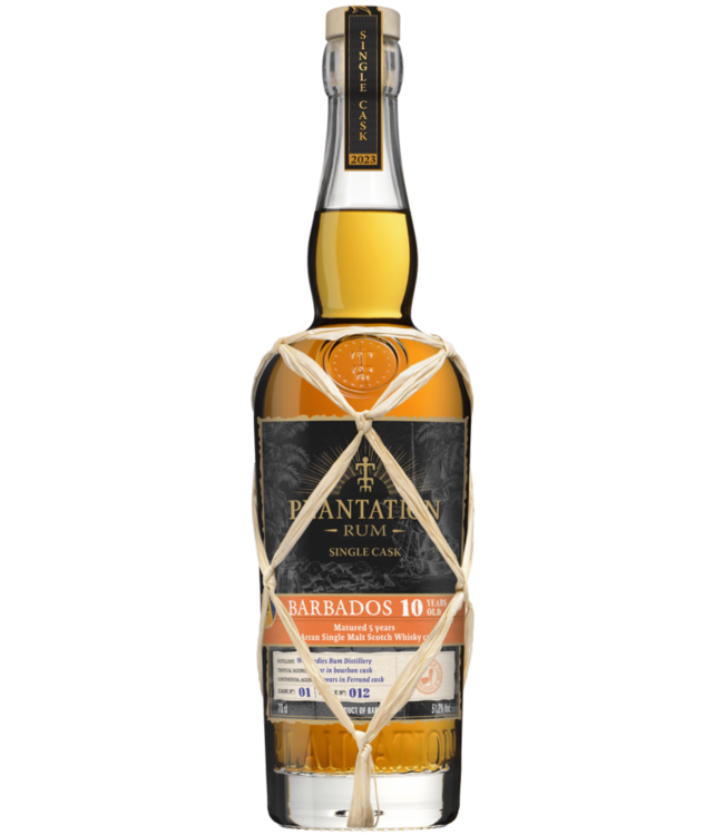 Plantation Single Cask Barbados 10 Years Old 0,70 ltr 50,8%