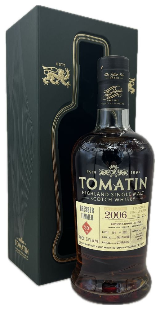 Tomatin 17 Years Old 2006 Single Cask For Bresser & Timmer 0.70 ltr 55.5%